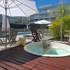 Studio ideal 3 huéspedes a un paso de palmas