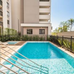 Aptos completos em prédio com piscina a 400m da Praia de Piçarras - BACs