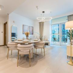 Balcony Facing a Partial Canal View, Close to Metro and Marine Transport, Downtown Attractions Just a Ride Away, Urban Oasis, Business Bay by Deluxe Holiday Homes