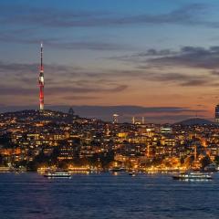 Bosphorus view-Airport shutle-High Speed WIFI-Private parking