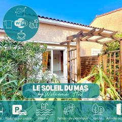 Le Soleil du Mas, 2 pers, Piscine à Calvisson