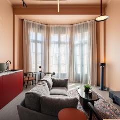 grey l studio apartments Downtown Cairo Bidair House