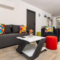 Top-Floor Flat with Balcony