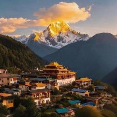 Shangri-La Qianyue S Oxygen-Supplied Scenic View Hotel