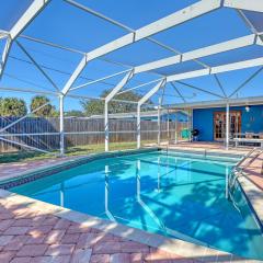 Vibrant Coastal Cottage with Pool