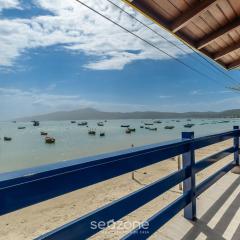 Casa 3Q pé na areia c/ churrasq. APC2200