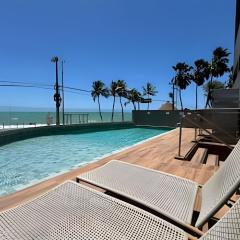 Apê Beira-Mar, seu refúgio em Maceió, c AC, TV, Wifi, Piscina e Academia
