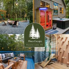 Pocono Lake Getaway Sauna Hot Tub Playground