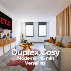 Duplex Cosy - Moderne - 15min Versailles
