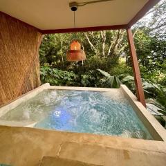 Cabaña El Mamoncillo - Jacuzzi Privado con Calefacción y Malla Catamarán - Cerca a Medellín