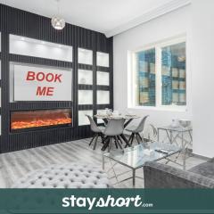 StayShort - Vibrant 1-Bedroom Apartment at Executive Bay A in Business Bay