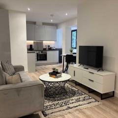 Modern Solihull Studio Apartment with Free Parking & Kitchen