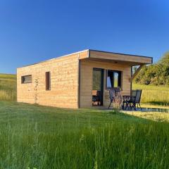 Mini Chalet Eulenkopf mit Sauna