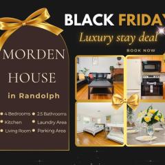 17 - 4BR Randolph - Cozy Single House