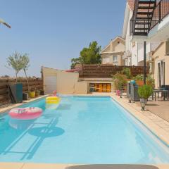 Modern room Sea View in villa with private pool