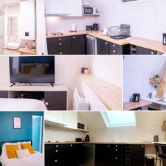 Évasion urbaine studio moderne à Chalon - By Primo