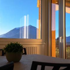 Blue Panorama del lago Perledo