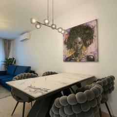 Luxury 2-bedroom apartment with balcony