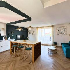 Évasion Chic - Duplex 70 m2 climatisé avec terrasse et parking