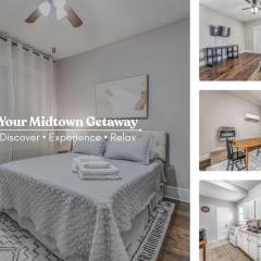 Your Midtown Getaway - Central, Walkable and Calm