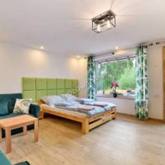 Apartament z tarasem nad strumykiem