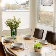 Dock 2 - tolles Ferienhaus für bis zu 6 Personen mit Kaminofen und Sauna - Haustiere herzlich willkommen