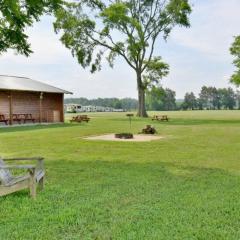 Lakeside Fire Pit • Grill • Games • Picnic Space