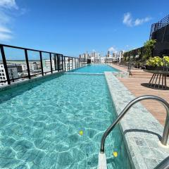 Melhores Flats - Primoroso, pertinho do mar