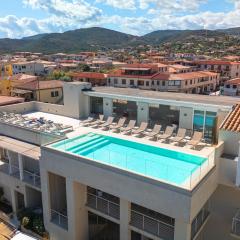 ISA - Residence with panoramic swimming pool in Porto San Paolo just 850 mt from the sea