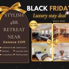 90 - 4BR Dorchester - Sleek Apt near Marina Bay