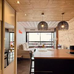 La Clusaz - Studio rénové 4 pers - Vue superbe - FR-1-437-17