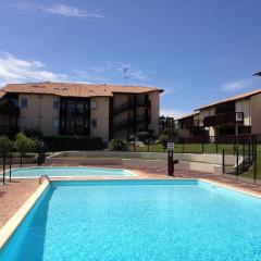T3 duplex avec terrasse dans Résidence à Vieux-Boucau, piscine saisonnière - FR-1-857-37