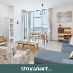 StayShort - Stylish 2 Bedroom Apartment in Dubai South Close to Expo 2020