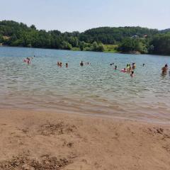 Panorama Borsko jezero