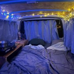 Classical campervan to rent for over 25 years old