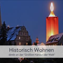 GRÄFIN MARTHA MARIA - Apartment in der historischen Hinterburg in Schlitz - mit Aufzug, Parkplatz, E-Ladestation & Garten - Fulda, Schotten, Bad Hersfeld 25-30 Min