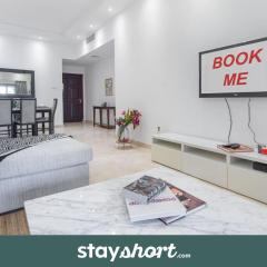 StayShort - Stylish 2BR at Belvedere with Balcony Views