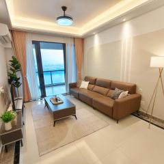R&F Sea View 2BR New Luxury Design 5pax, Pet Friendly 1CP Netflix I CIQ RTS High Floor Unblock Super Sea View