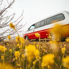 Mini Camper Van Hot Water