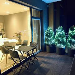 SkyGarden Studio - Private Terrace and View in Quiet Jūrmala