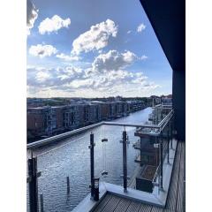 Holiday apartment in Emden with swimming pool