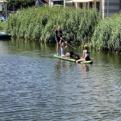 Holiday home in Makkum with swimming pool