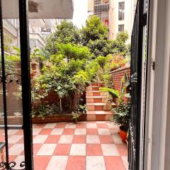 Green garden in Besiktas