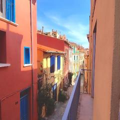 Centre historique, 50 m plage, Calme, Clim, Wifi