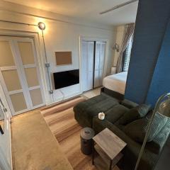 Comfy studio apartment with a beautiful view