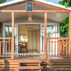 Mobil-home 4 pers avec terrasse à Brem - API-1-52-438