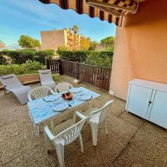 Studio avec terrasse et accès plage - FR-1-816-36