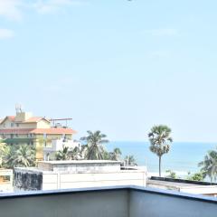 Elegant beach view flat