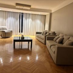 Spacious 3-Bedroom Nile View in Agouza