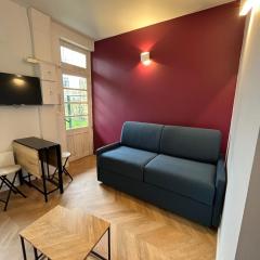 Studio Bordeaux Nansouty, garden, terrace and wifi